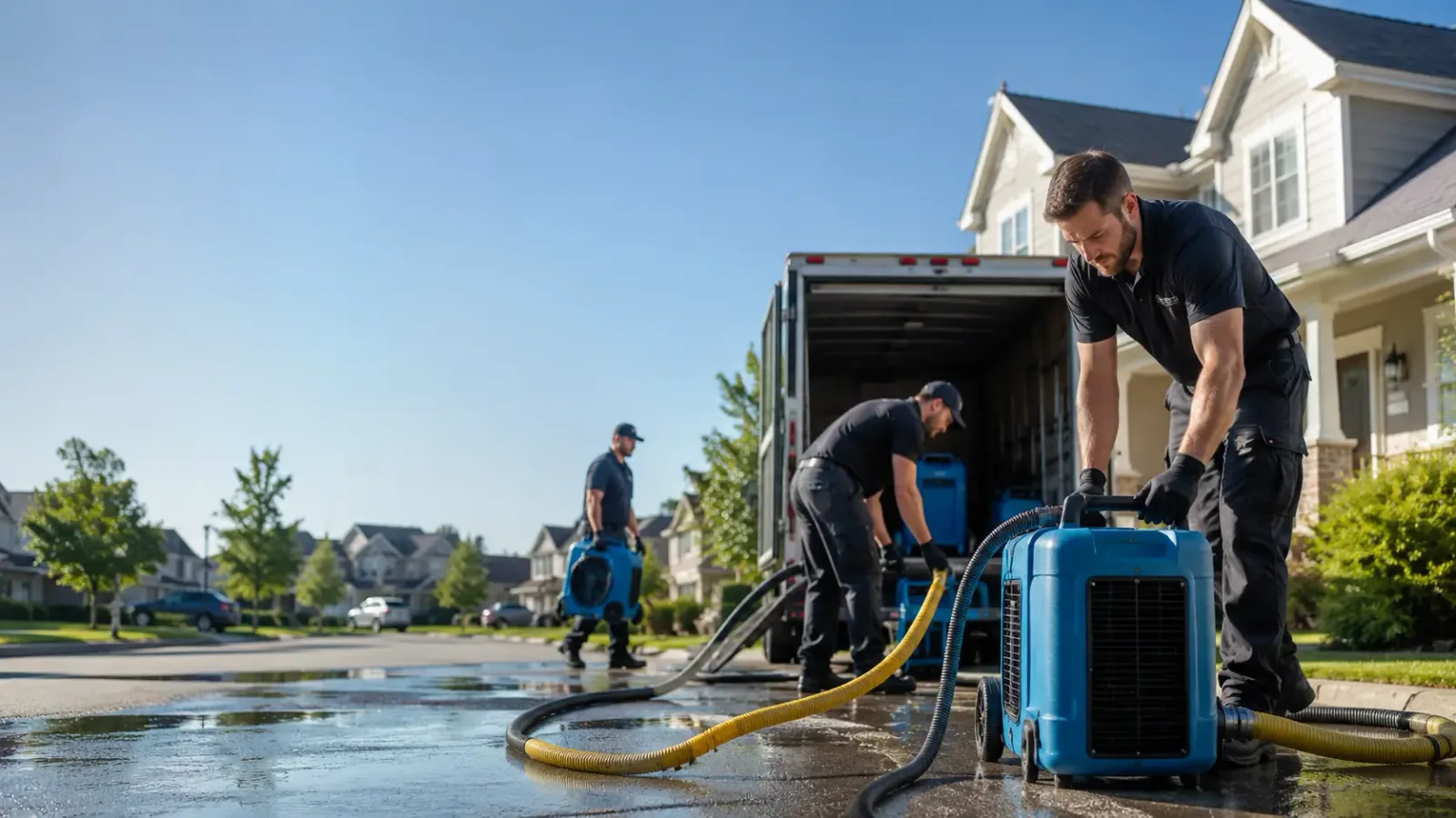 Water Damage Mitigation in New Deal, TX